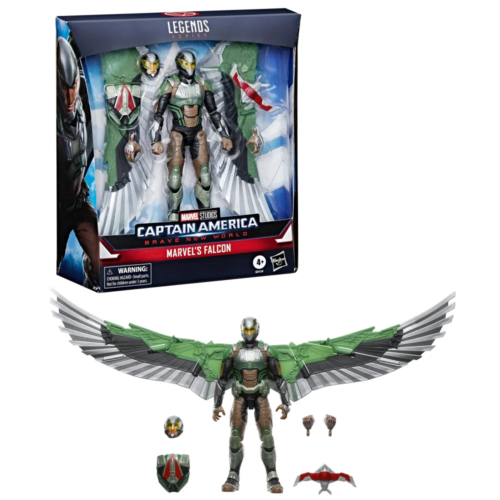 Hasbro Marvel Legends Series Marvel’s Falcon, Captain America: Brave New World Action Figure (6”) Bild 1