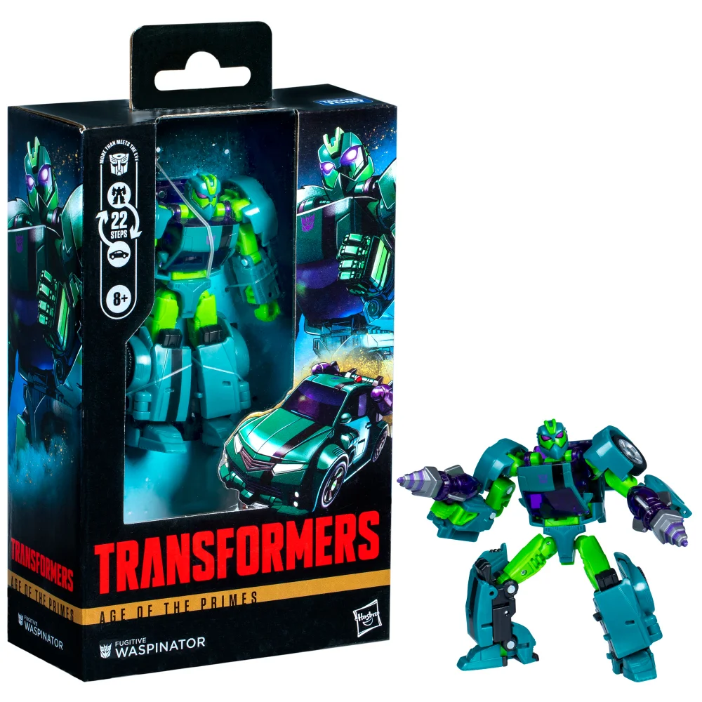 Hasbro Transformers Age of the Primes Deluxe Class Fugitive Waspinator 5.5” Action Figure, 8+ Bild 1