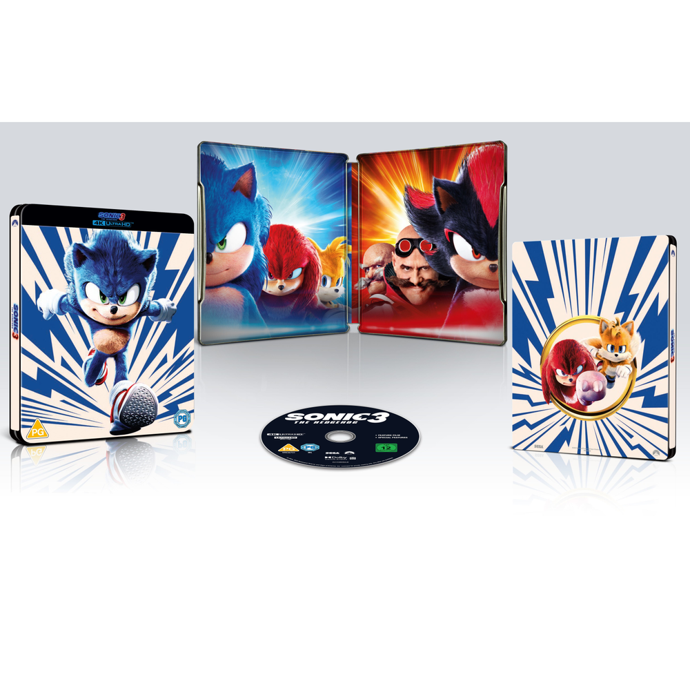 Sonic the Hedgehog 3 4K Ultra HD SteelBook #1 (Blue) Bild 1