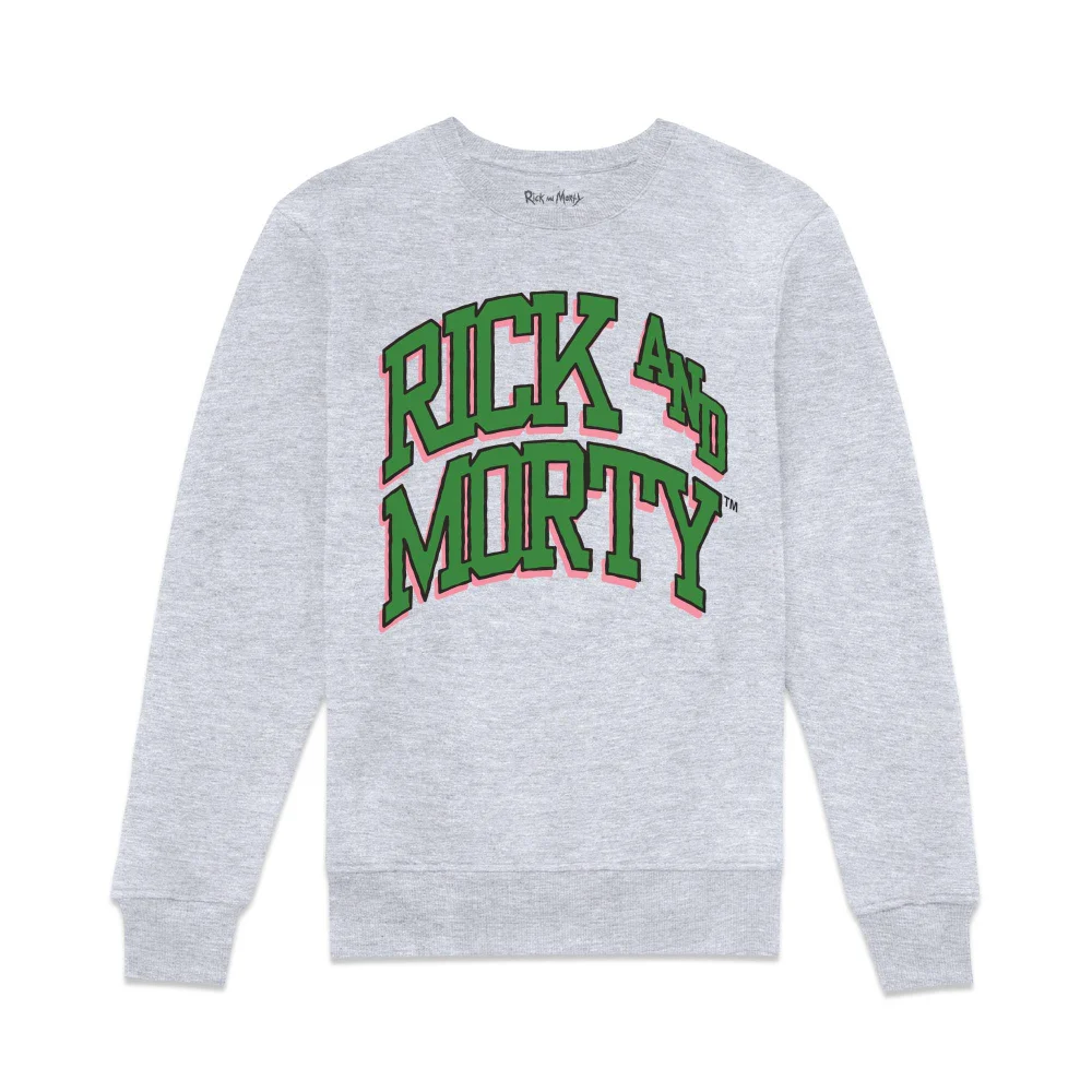 Rick and Morty Varsity Sweatshirt - Grey - L Bild 1