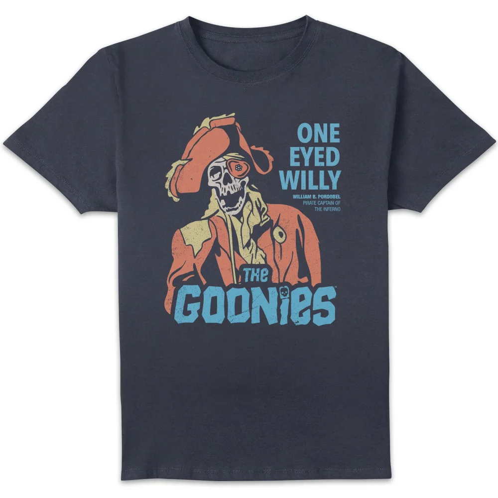 The Goonies One Eyed Willy Unisex T-Shirt - Navy - S Bild 1