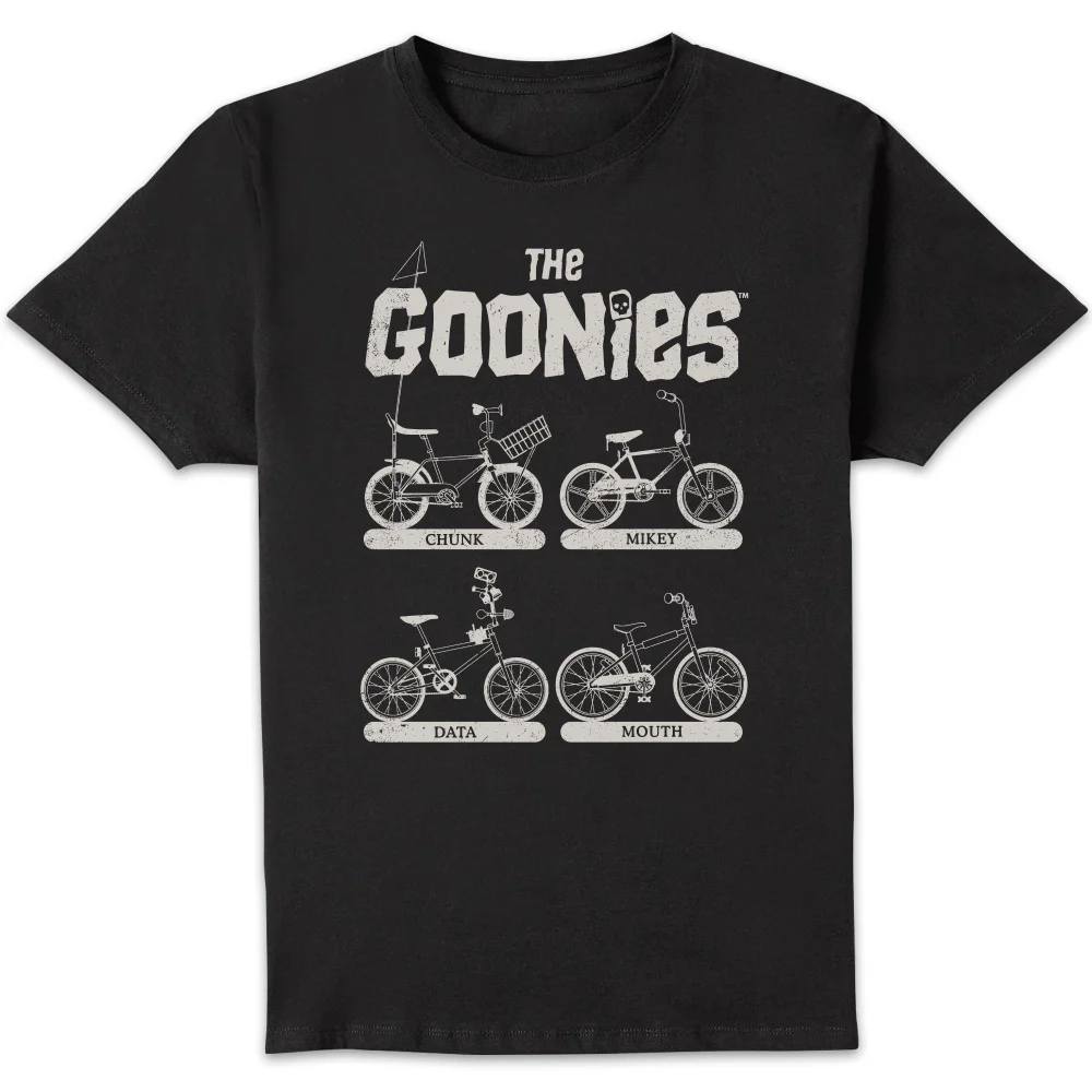 The Goonies Bikes Unisex T-Shirt - Black - S Bild 1