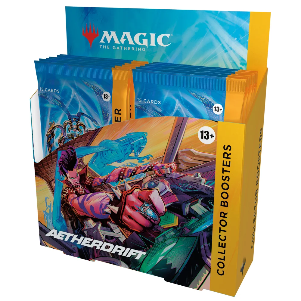 Magic: The Gathering Aetherdrift Collector Booster Display (12 Packs) Bild 1