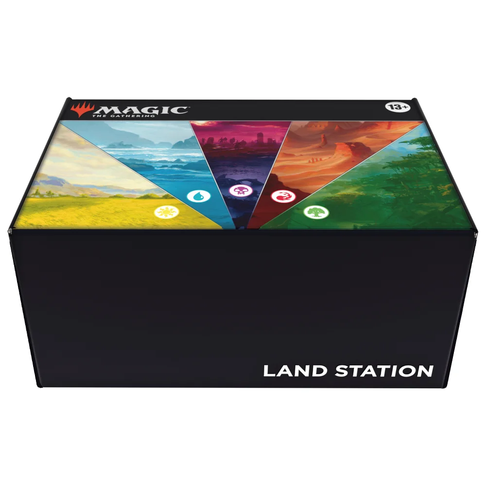 Magic: The Gathering 2025 Land Station (400 Basic Land Cards) Bild 1