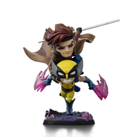 Iron Studios Gambit and Wolverine X-Men '97 Special Size MiniCo Figure