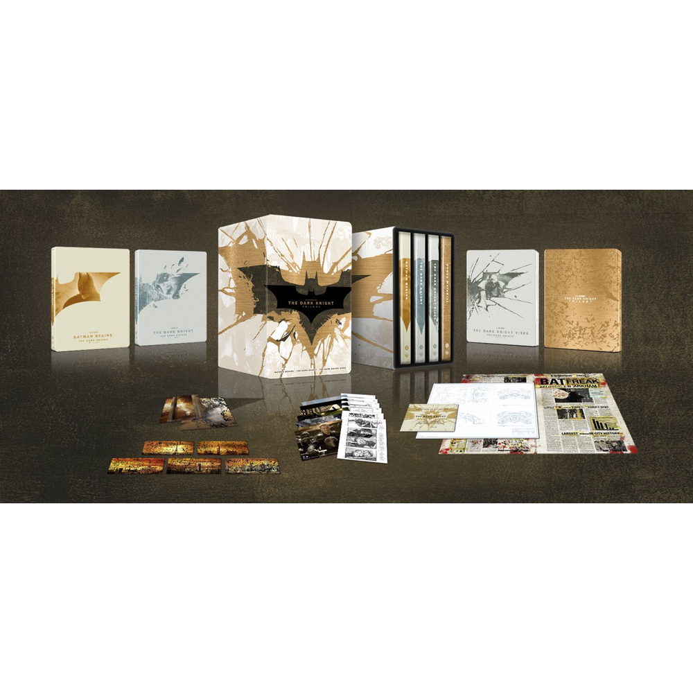 The Dark Knight Trilogy 20th Anniversary 4K & Blu-ray Steelbook Collection Bild 1