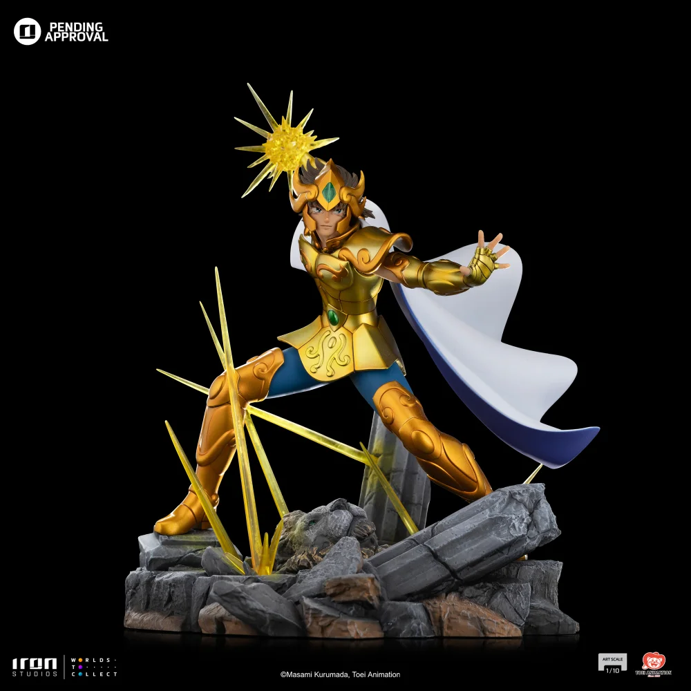 Iron Studios Saint Seiya Art Scale 1/10 Leo Aiolia Statue Bild 1