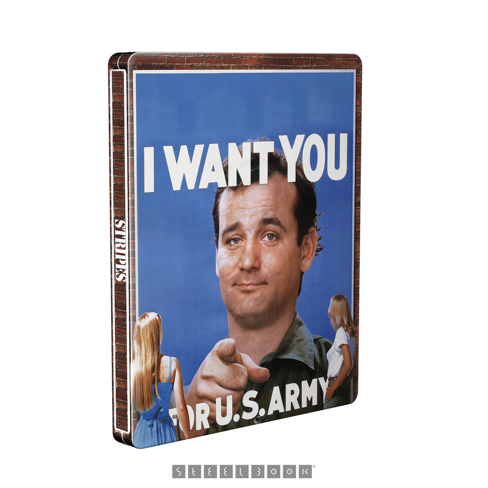 Stripes 4K Ultra HD SteelBook (includes Blu-ray) Bild 1