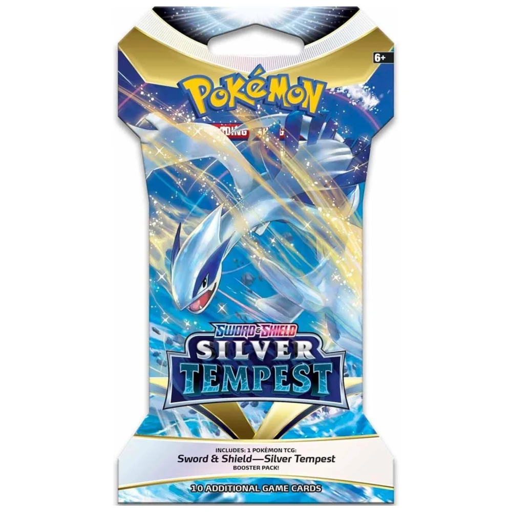 Pokemon TCG: Sword and Sheild Silver Tempest Sleeved Booster Pack Bild 1