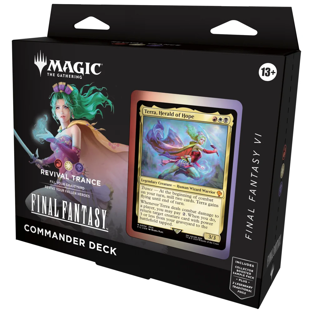 Magic: The Gathering FINAL FANTASY VI Commander Deck - Revival Trance Bild 1