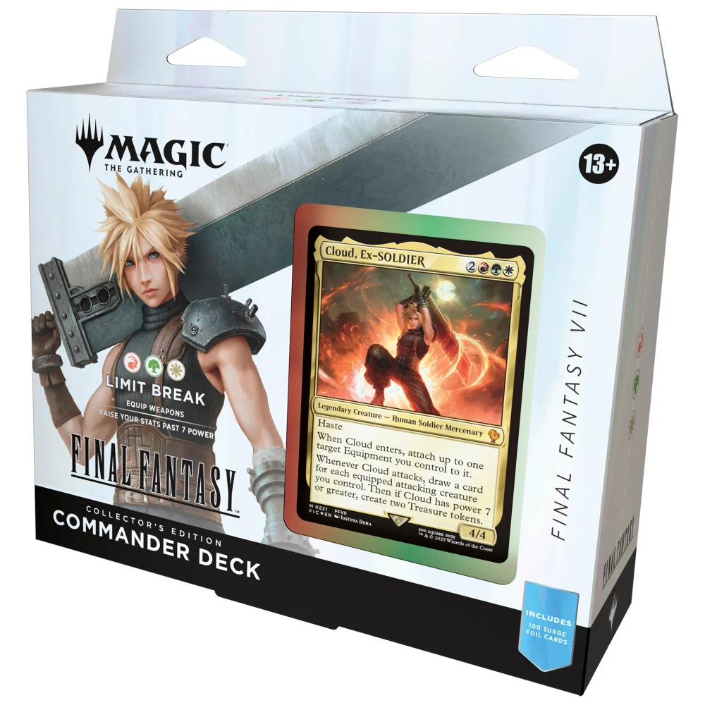 Magic: The Gathering Collector’s Edition FINAL FANTASY VII Commander Deck - Limit Break Bild 1