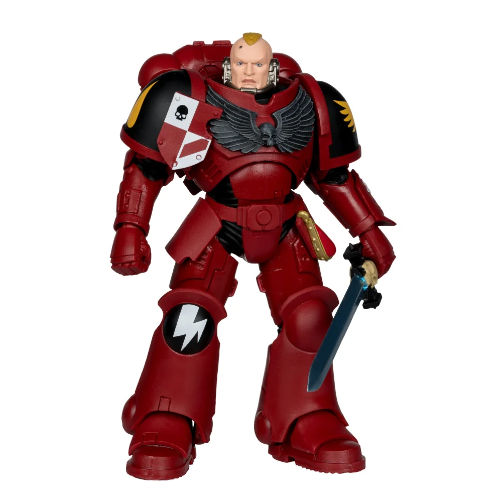 McFarlane Warhammer 40k Wave 11 Primaris Space Marine Blood Angel Assault Intercessor Sergeant Action Figure (7") Bild 1