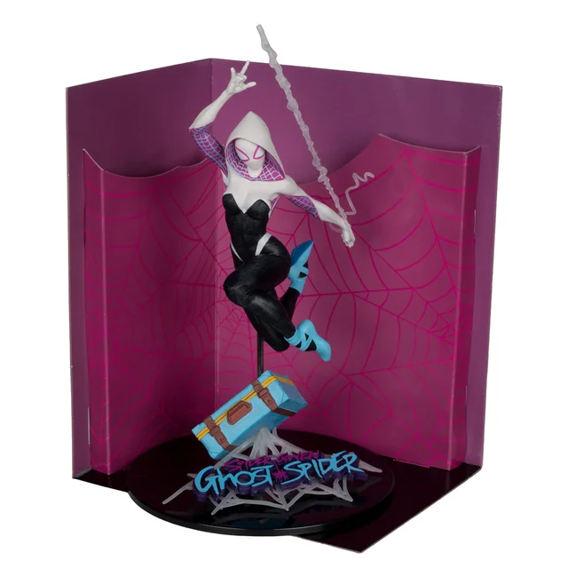 McFarlane Marvel Collection Wave 5 1/10 Scale The Amazing Spider-Man #1 Ghost Spider