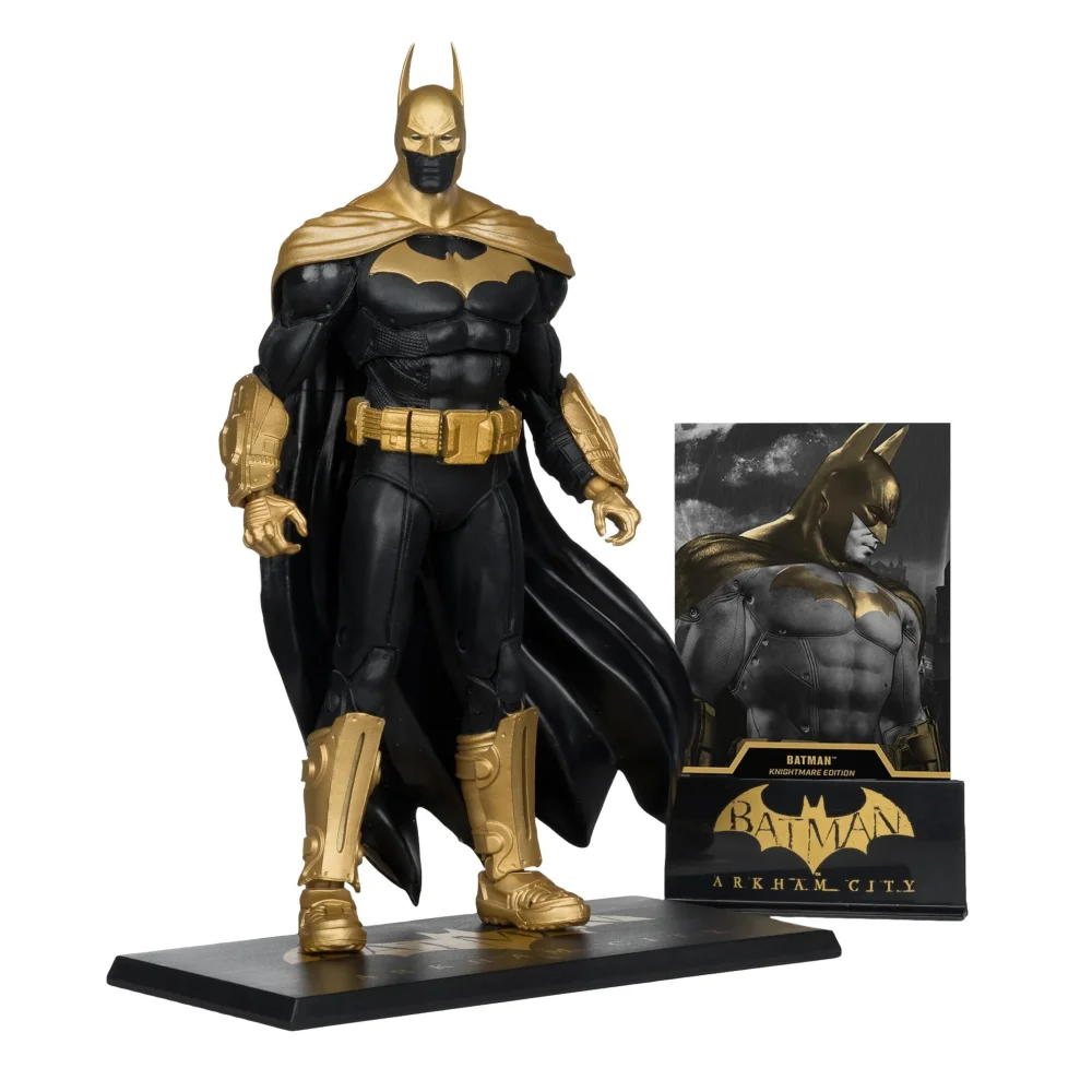 McFarlane DC Multiverse Arkham City Knightmare Batman Gold Label Version Action Figure (7") Bild 1