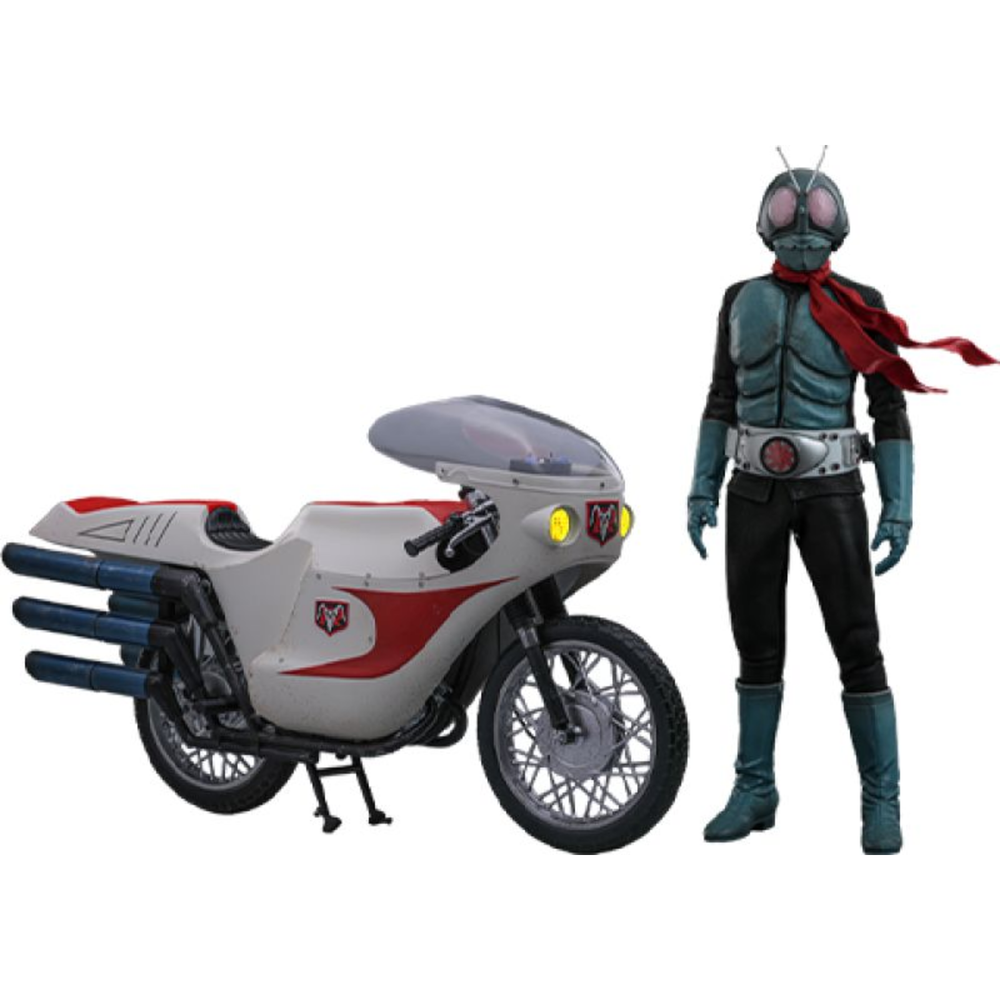 Hot Toys Kamen Rider 1/6 Scale Kamen Rider No. 1 and Cyclone No.1 Figure Bild 1