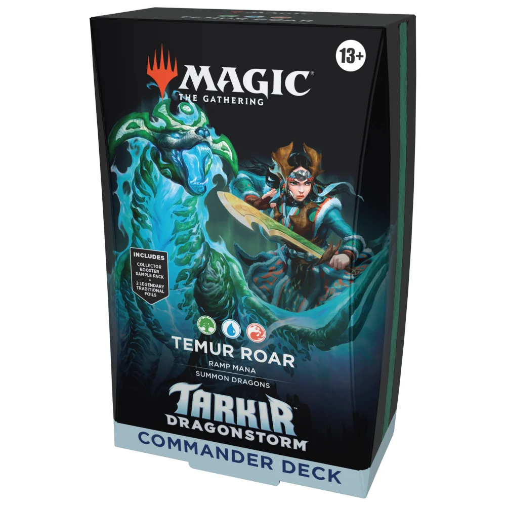 Magic: The Gathering Tarkir: Dragonstorm Commander Deck - Temur Roar Bild 1