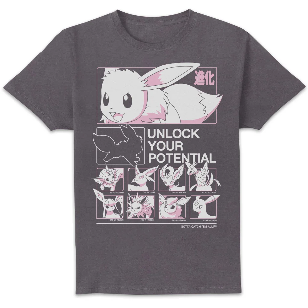 Pokémon Most Evolved Unisex T-Shirt - Charcoal - S Bild 1