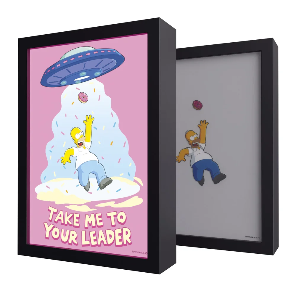 The Simpsons LED Framed Print Bild 1