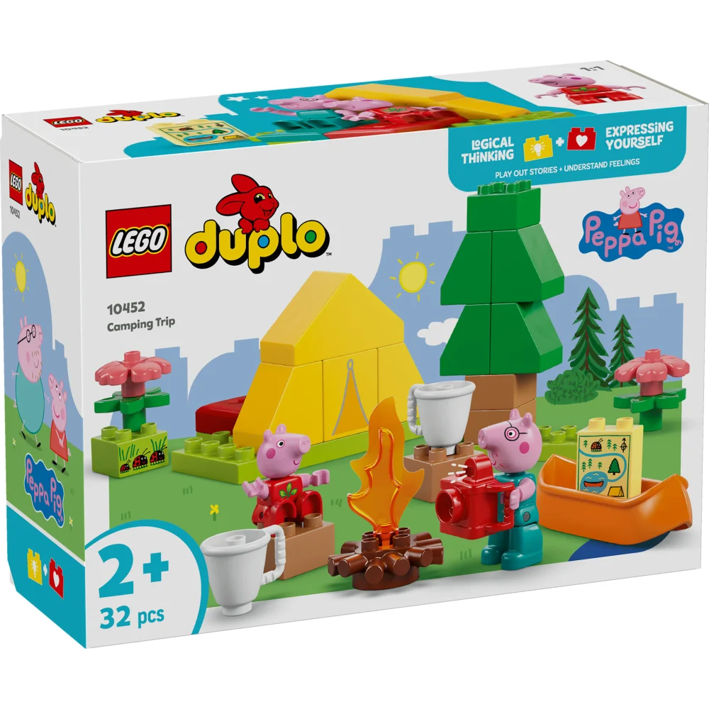 LEGO DUPLO Peppa Pig Camping Trip Toddler Learning Toy 10452 Bild 1