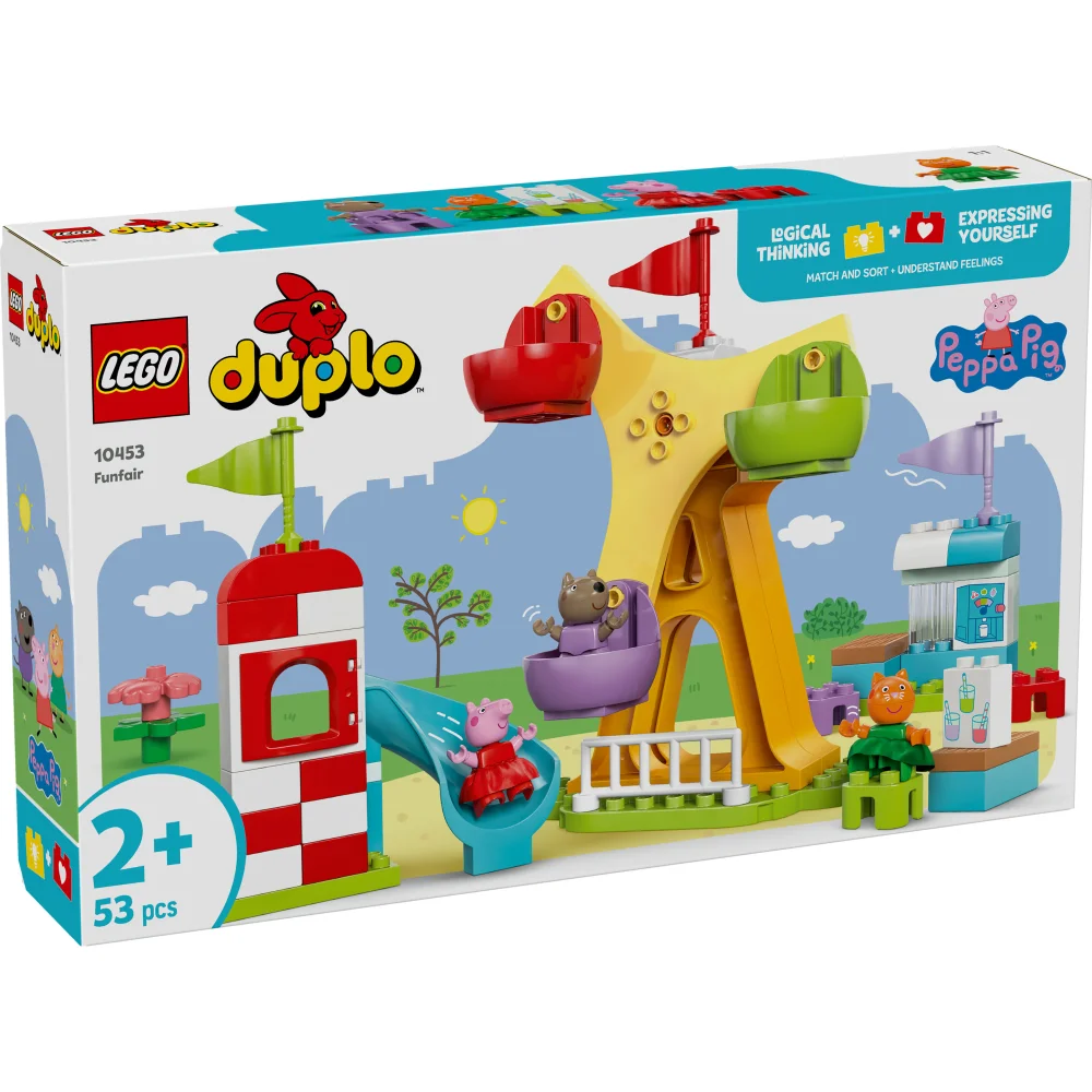 LEGO DUPLO Peppa Pig Funfair Toddler Learning Toy 10453 Bild 1