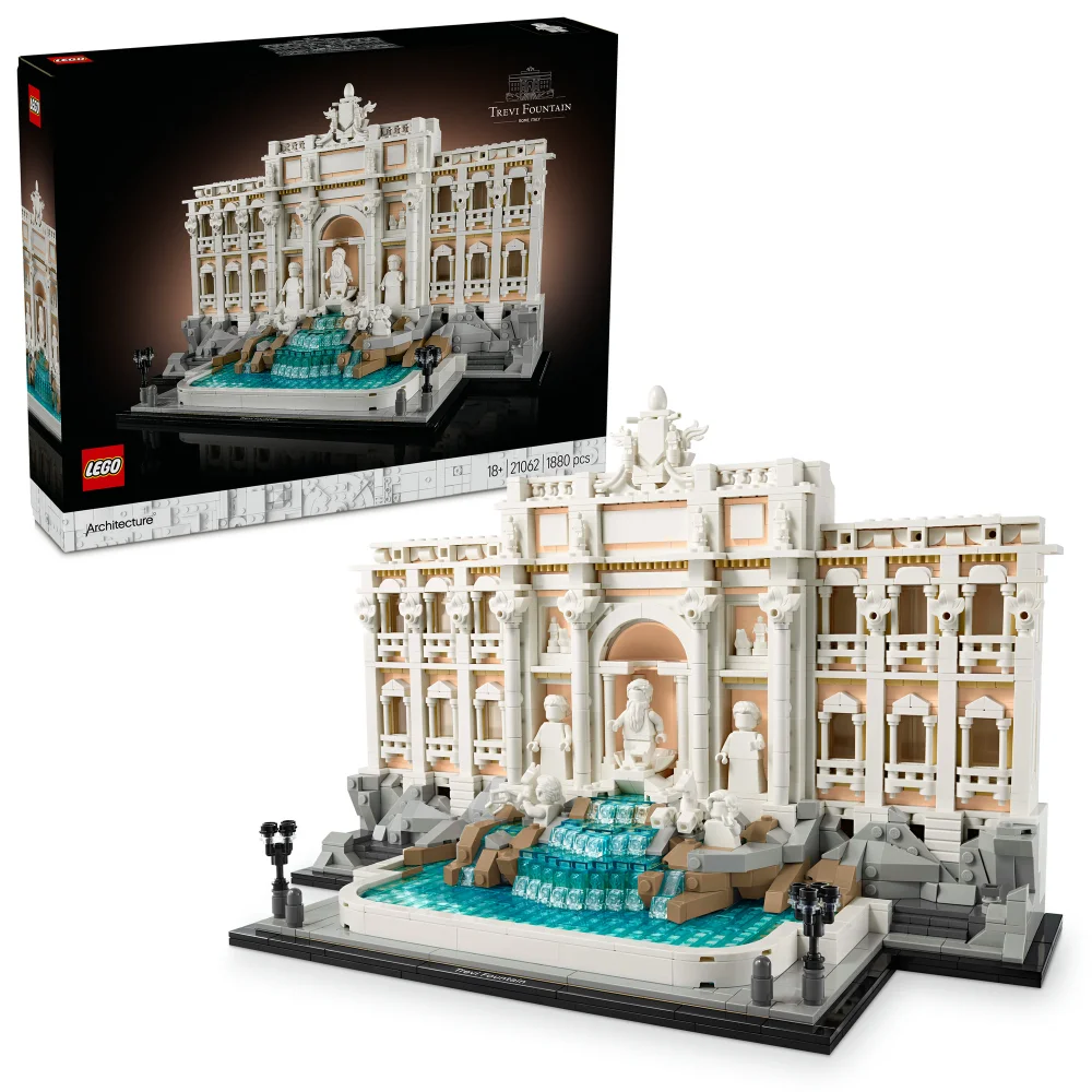 LEGO Architecture Trevi Fountain Model Set for Adults 21062 Bild 1