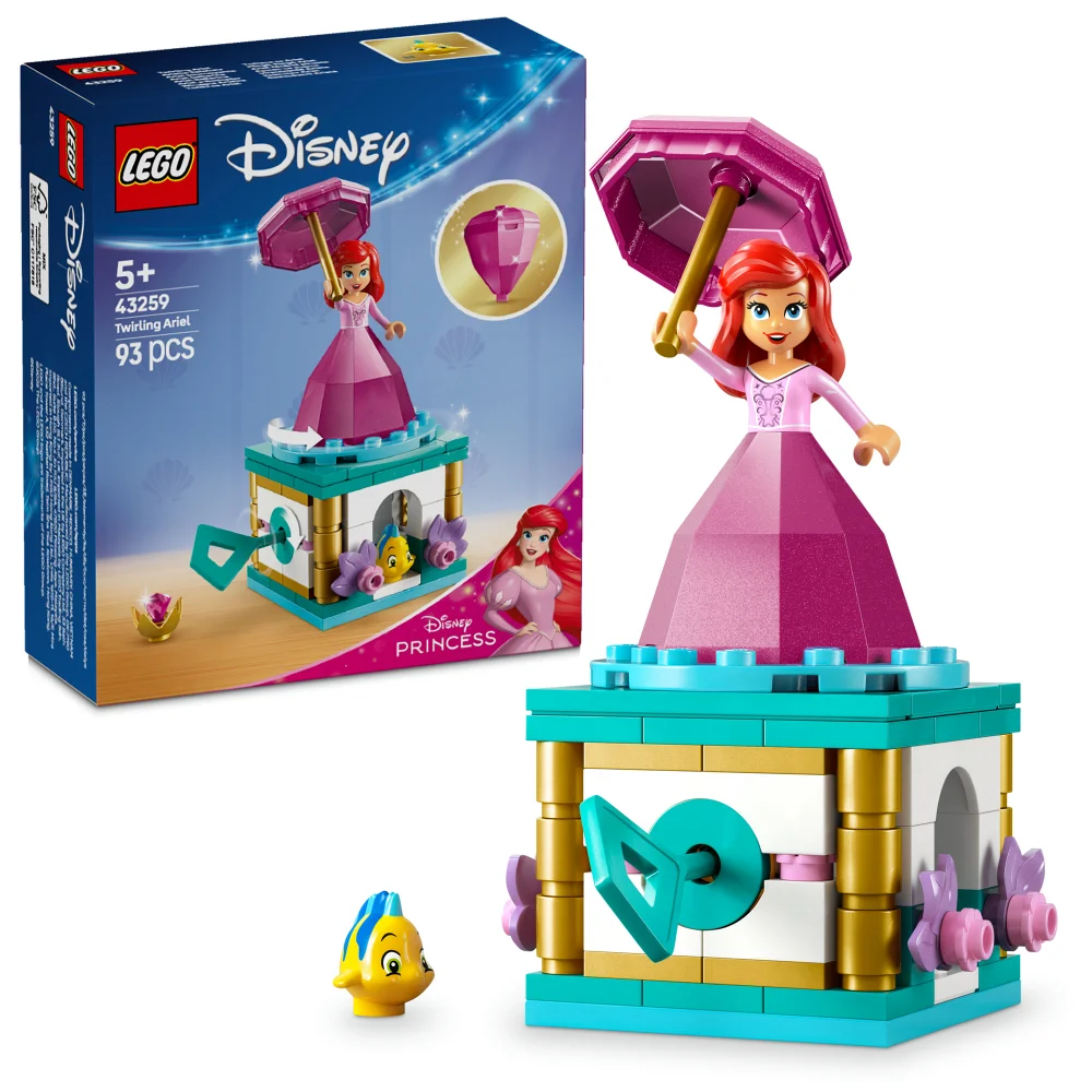 LEGO | Disney Princess Twirling Ariel Building Toy Set 43259 Bild 1