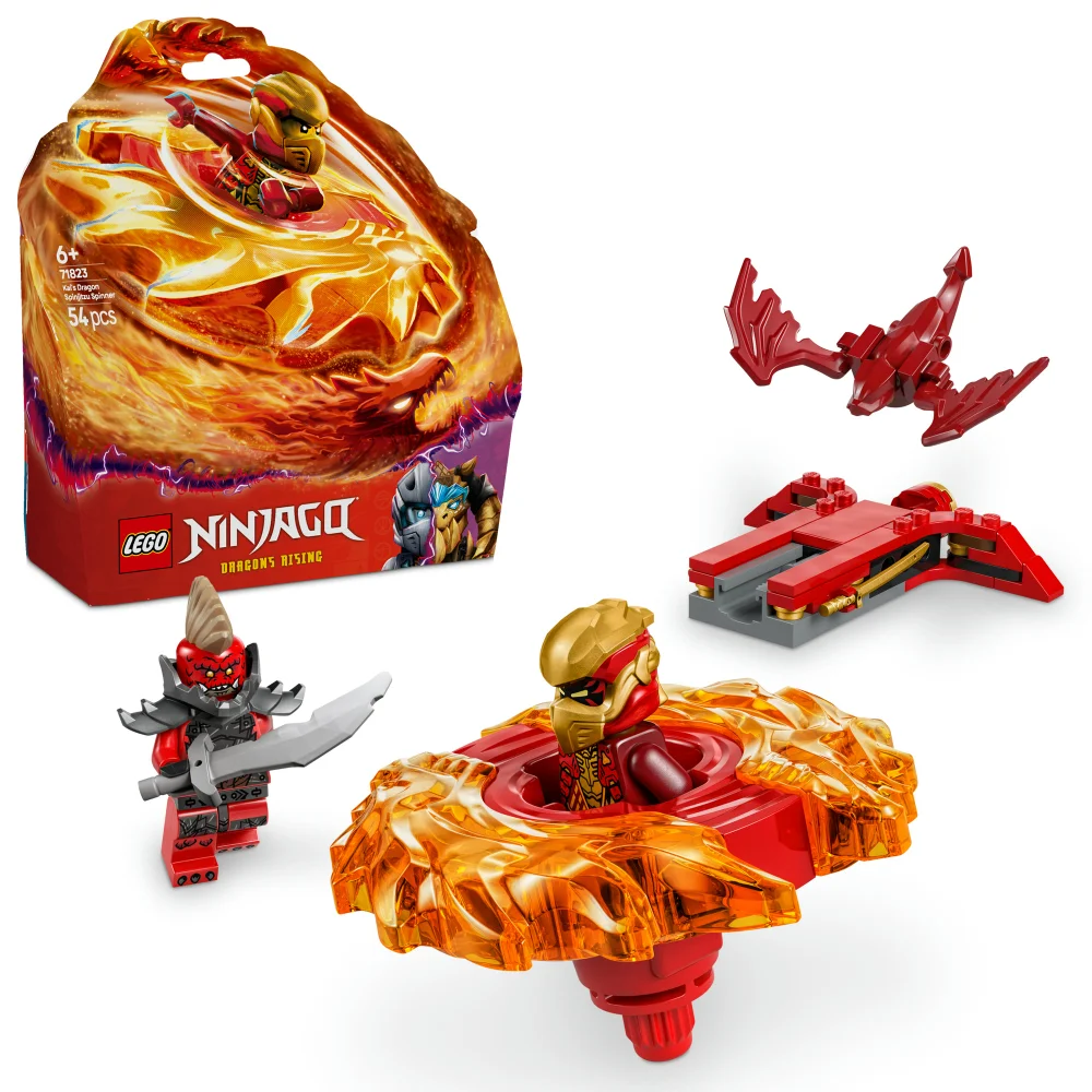LEGO NINJAGO Kai’s Dragon Spinjitzu Spinner Toy Set 71823 Bild 1