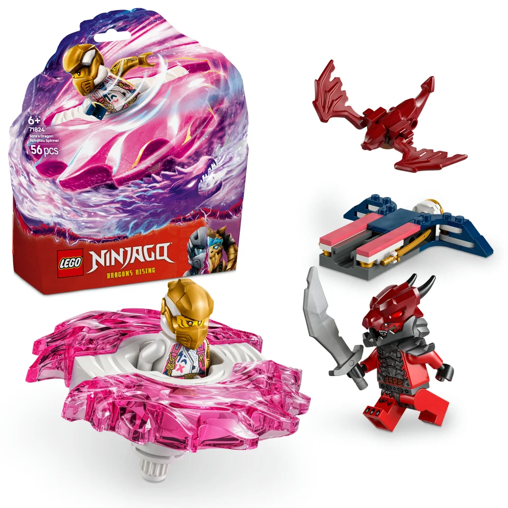 LEGO NINJAGO Sora’s Dragon Spinjitzu Spinner Toy 71824 Bild 1