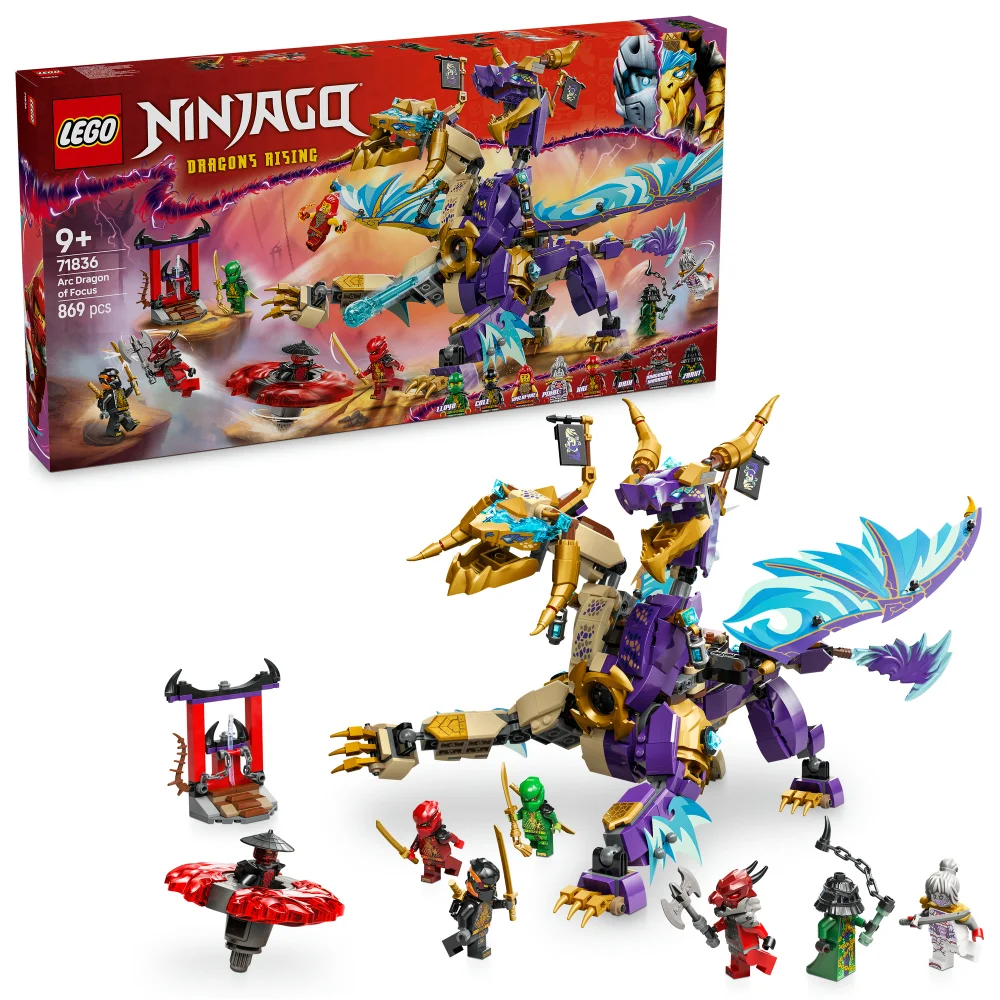 LEGO NINJAGO Arc Dragon of Focus Ninja Building Toy 71836 Bild 1