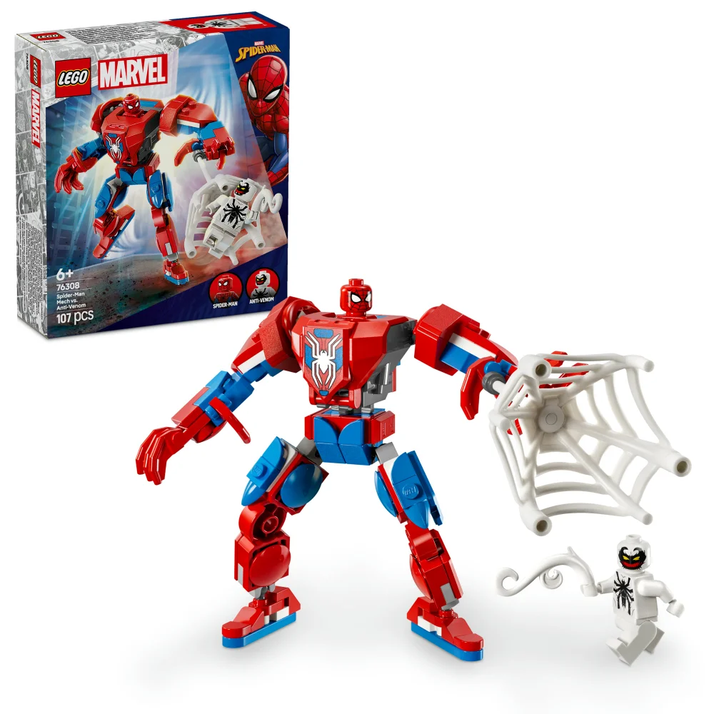 LEGO Marvel Spider-Man Mech vs. Anti-Venom Playset 76308 Bild 1