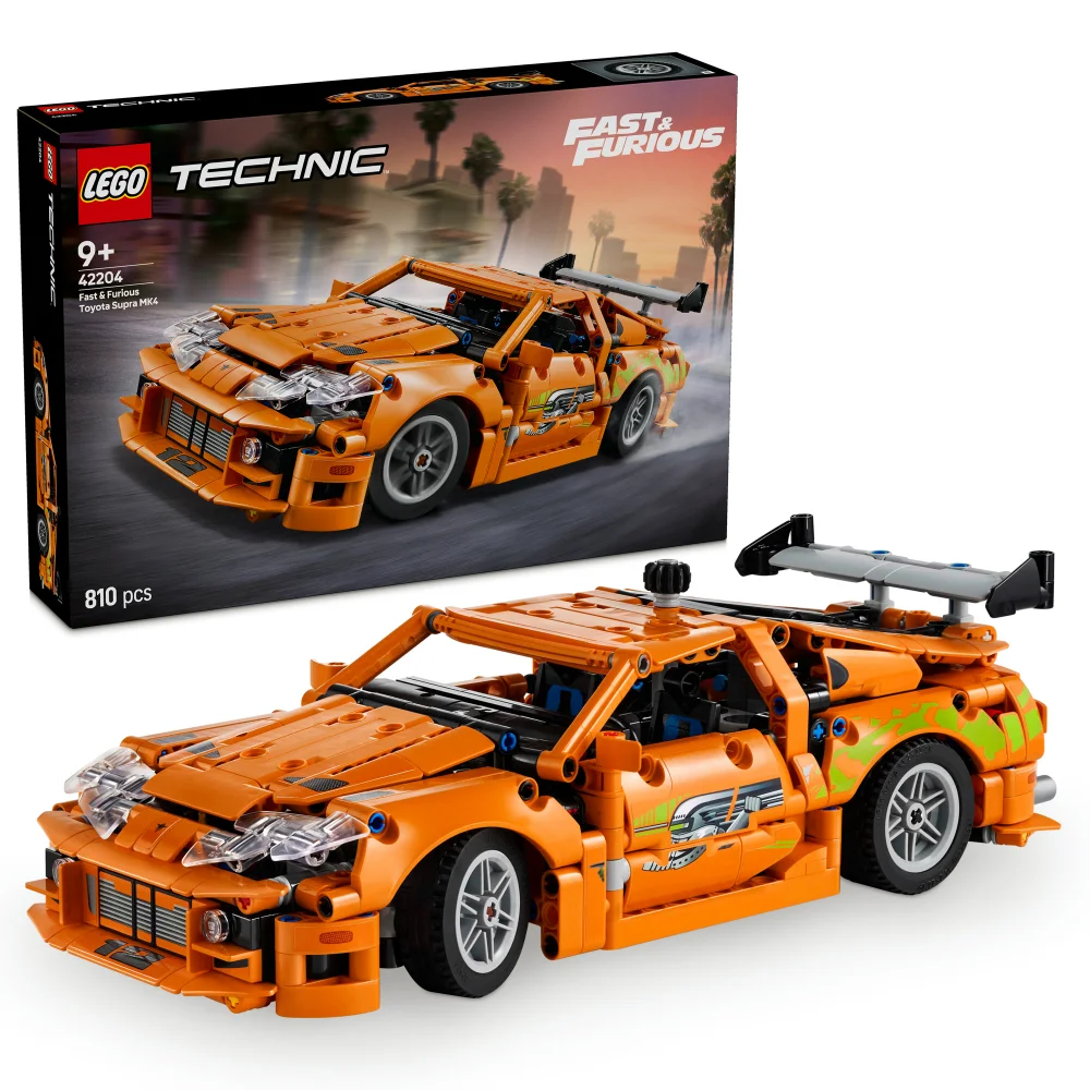 LEGO Technic Fast and Furious Toyota Supra MK4 Car Toy 42204 Bild 1