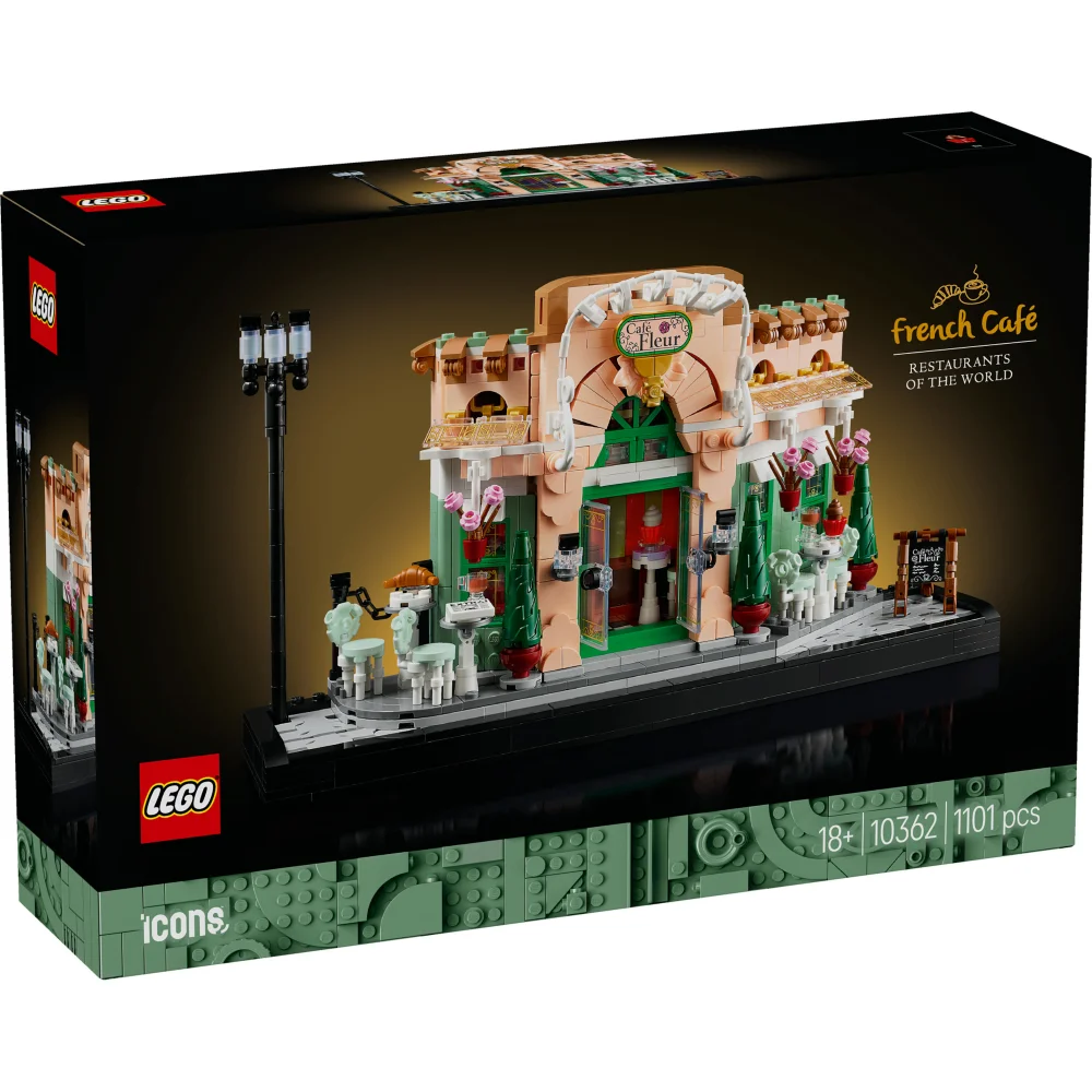 LEGO Icons French Café Home Decor Set for Adults 10362 Bild 1