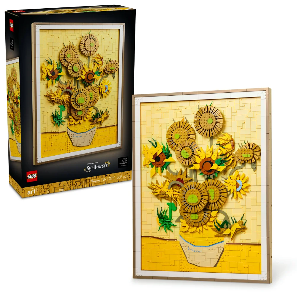 LEGO Art Vincent van Gogh – Sunflowers Building Set 31215 Bild 1