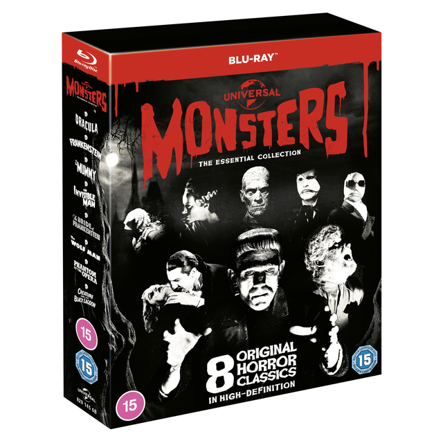 Universal Classic Monsters: The Essential Collection Blu-Ray