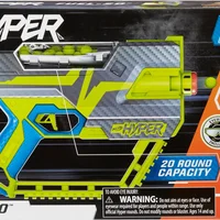 Nerf Hyper Fuel-20 Blaster, 20 Nerf Hyper Rounds, Up To 110 FPS Velocity, 20-Round Capacity
