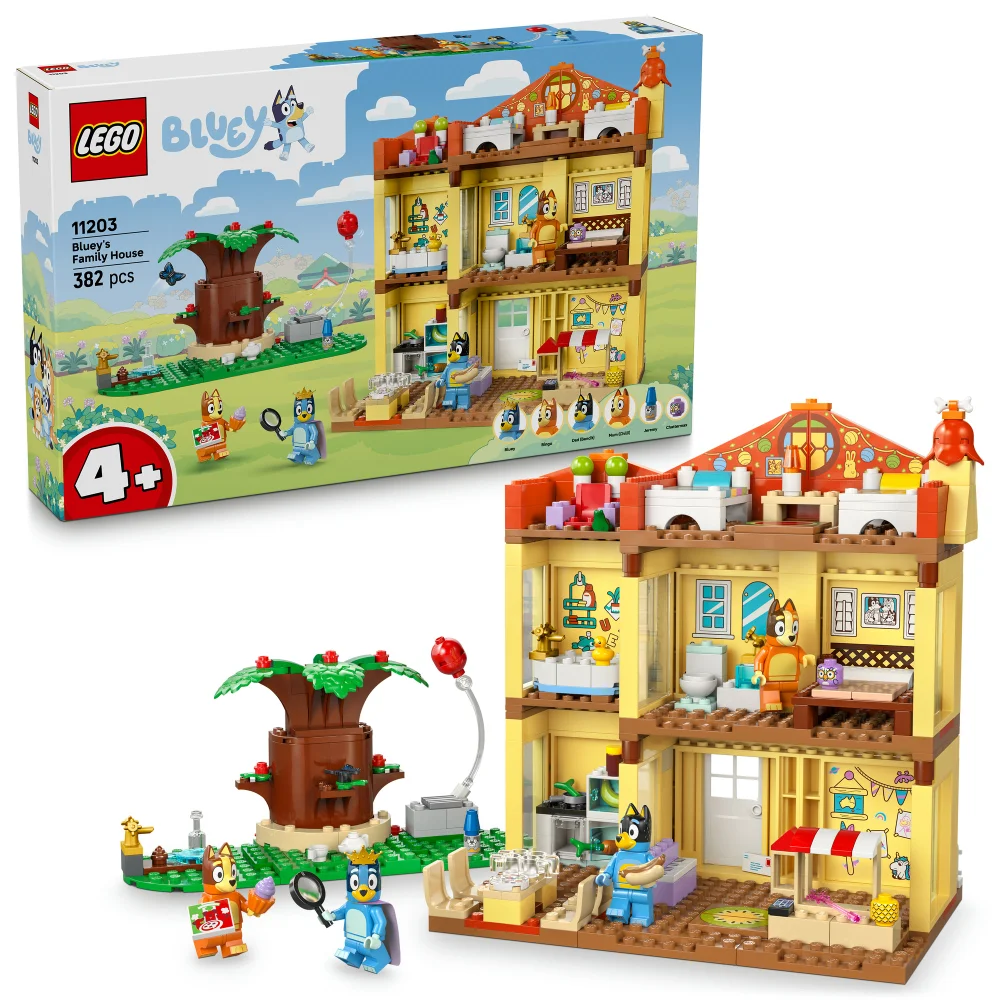 LEGO® Bluey: Bluey’s Family House Playset, Home-Building Kit 11203 Bild 1