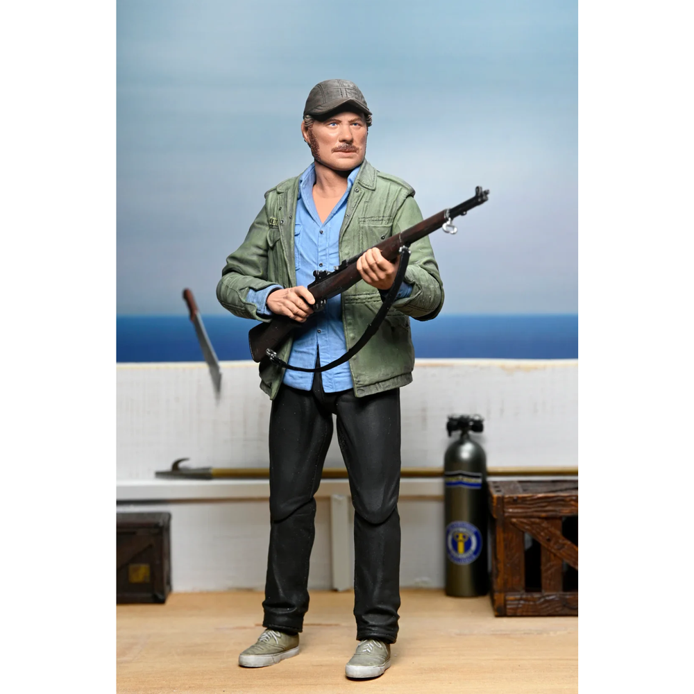NECA - JAWS SAM QUINT ULTIMATE 7 INCH SCALE ACTION FIGURE 50TH ANNIVERSARY Bild 1