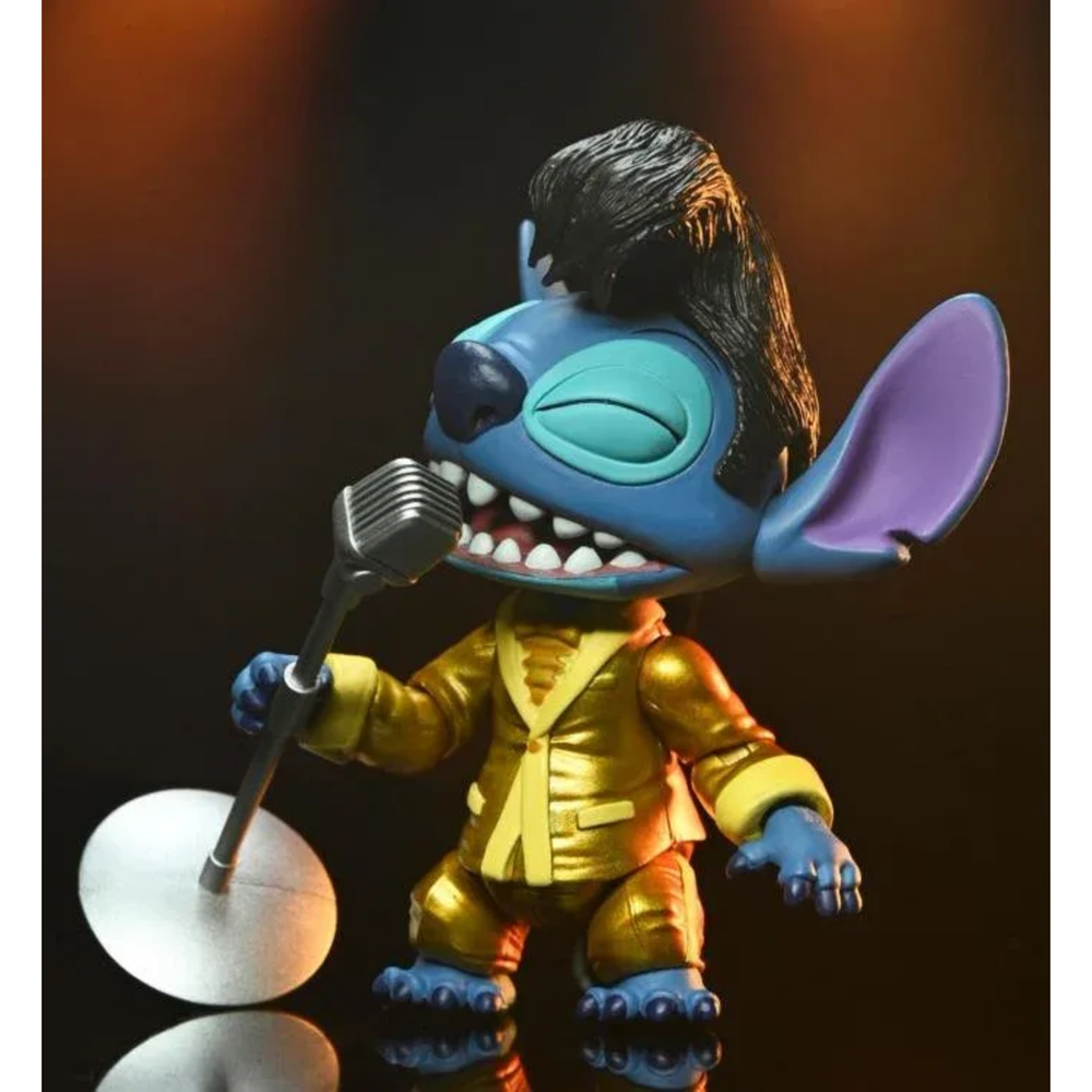 NECA - LILO AND STITCH GOLD SUIT ELVIS STITCH ULTIMATE 7 INCH SCALE ACTION FIGURE (DISNEY) Bild 1