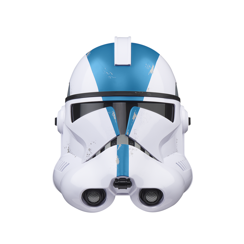Hasbro Star Wars The Black Series Clone Trooper 501st Legion Premium Electronic Helmet Bild 1