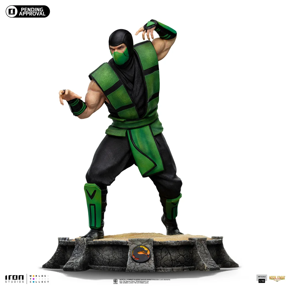 Iron Studios Mortal Kombat Reptile Art Scale 1/10 Statue Bild 1