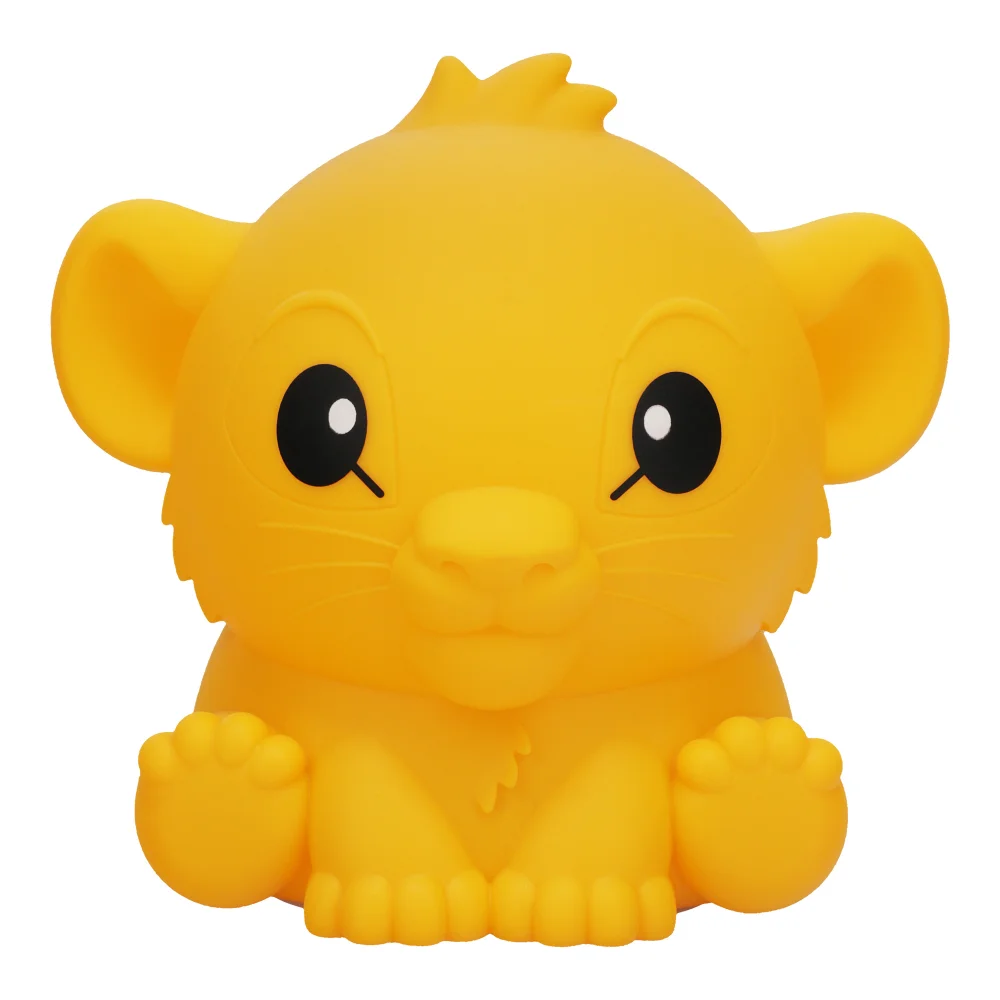 Disney Simba Squishyglo Silicone Light Rechargeable Bild 1