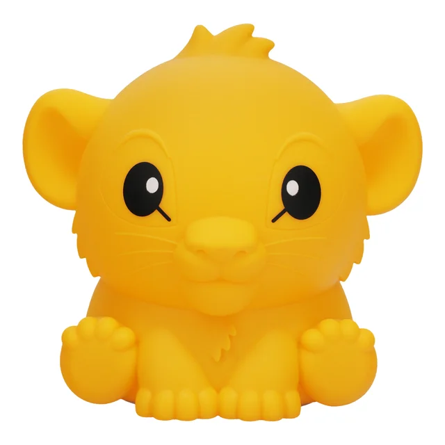 Disney Simba Squishyglo Silicone Light Rechargeable