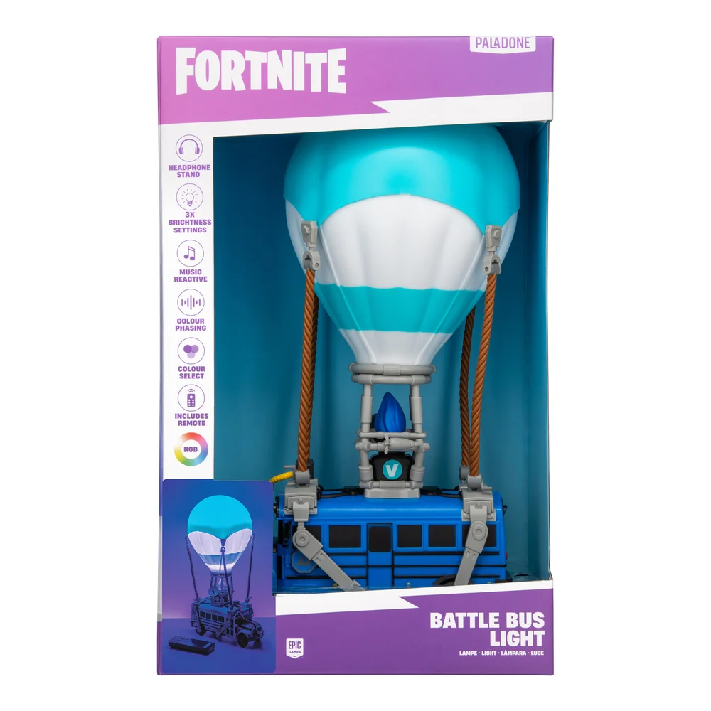 Fortnite Battle Bus Diorama Light Bild 1
