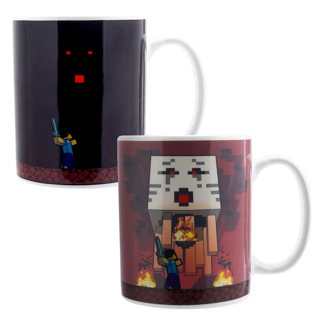 Minecraft Nether Heat Change Mug