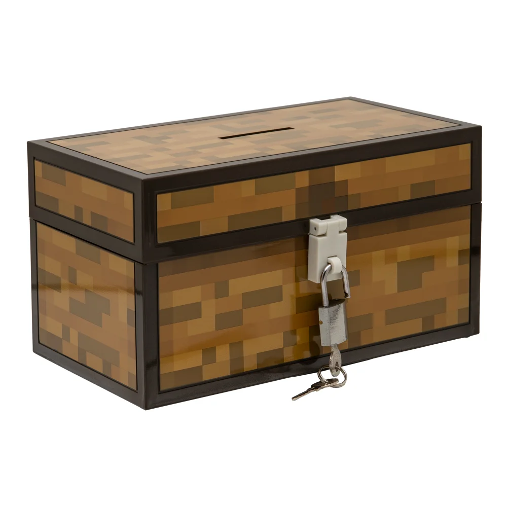 Minecraft Chest Money Box Bild 1