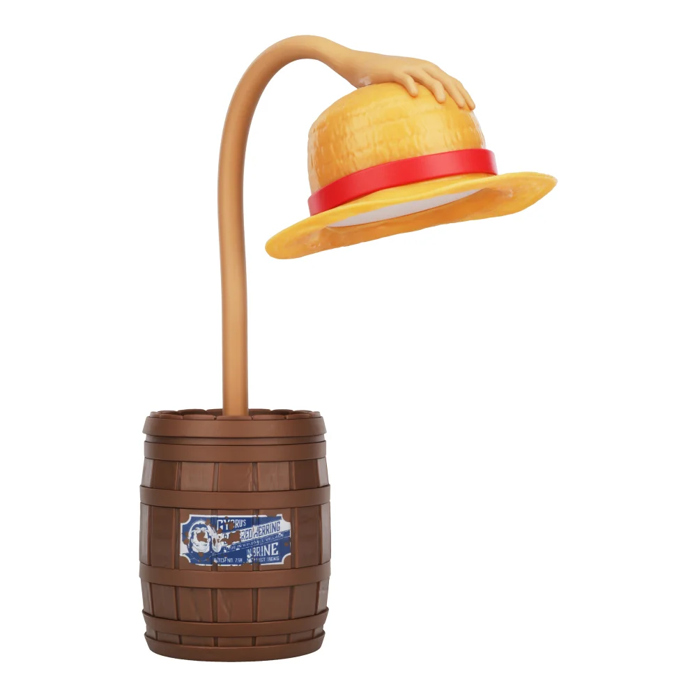 One Piece Straw Hat Posable Light Bild 1