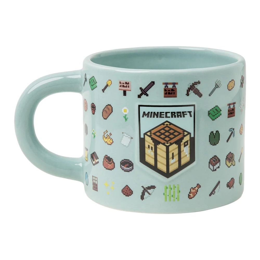 Minecraft Embossed Mug Bild 1