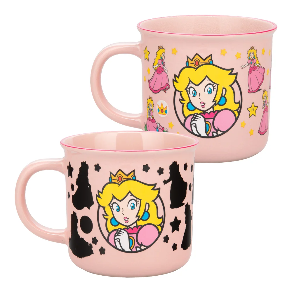 Super Mario Princess Peach Heat Change Mug Bild 1