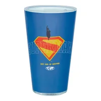 Superman Glass