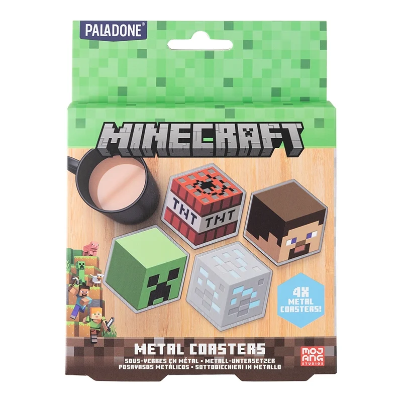 Minecraft Metal Coasters Bild 1
